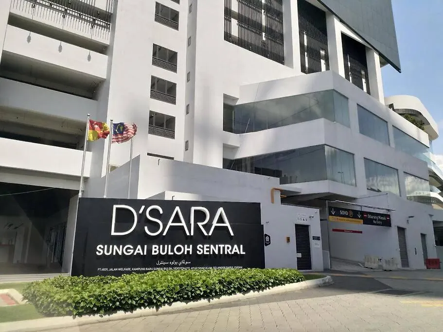 Apartment Dsara Sungai Buloh Sentral Mrt Studio Home With Two Free Parking