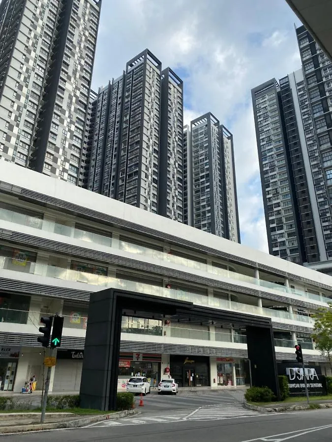 Apartment Dsara Sungai Buloh Sentral Mrt Studio Home With Two Free Parking
